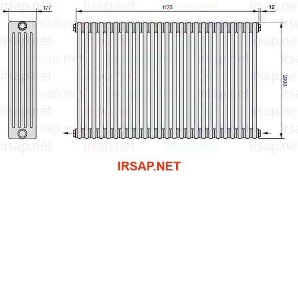 Радиатор IRSAP Tesi 52000/25 T08 CL 01